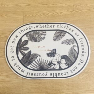 THÀM NHÀ TẮM SIÊU THẤM HÚT HOA TRẮNG SANG TRỌNG