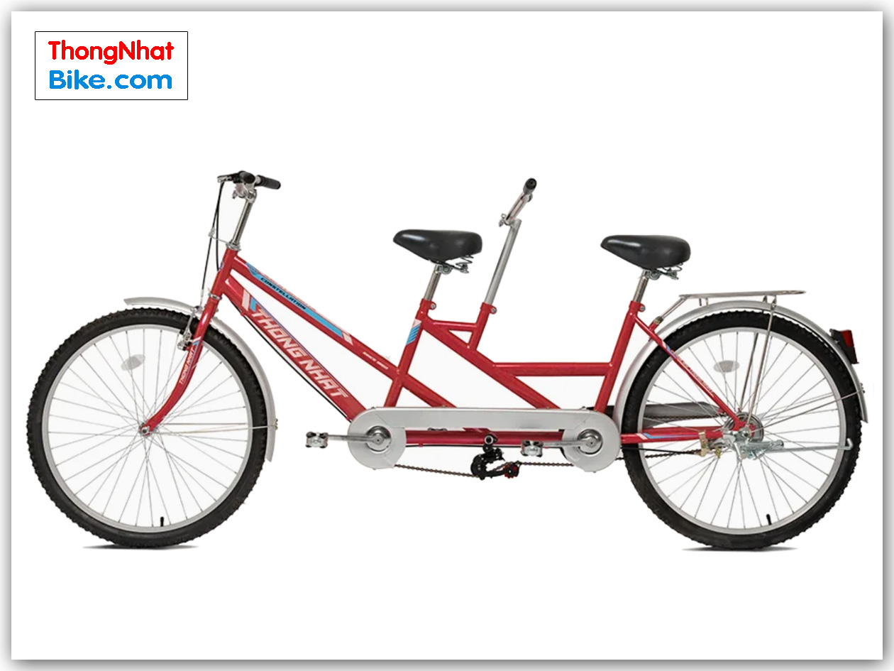 Xe đạp đôi Thống Nhất 26″ màu đỏ