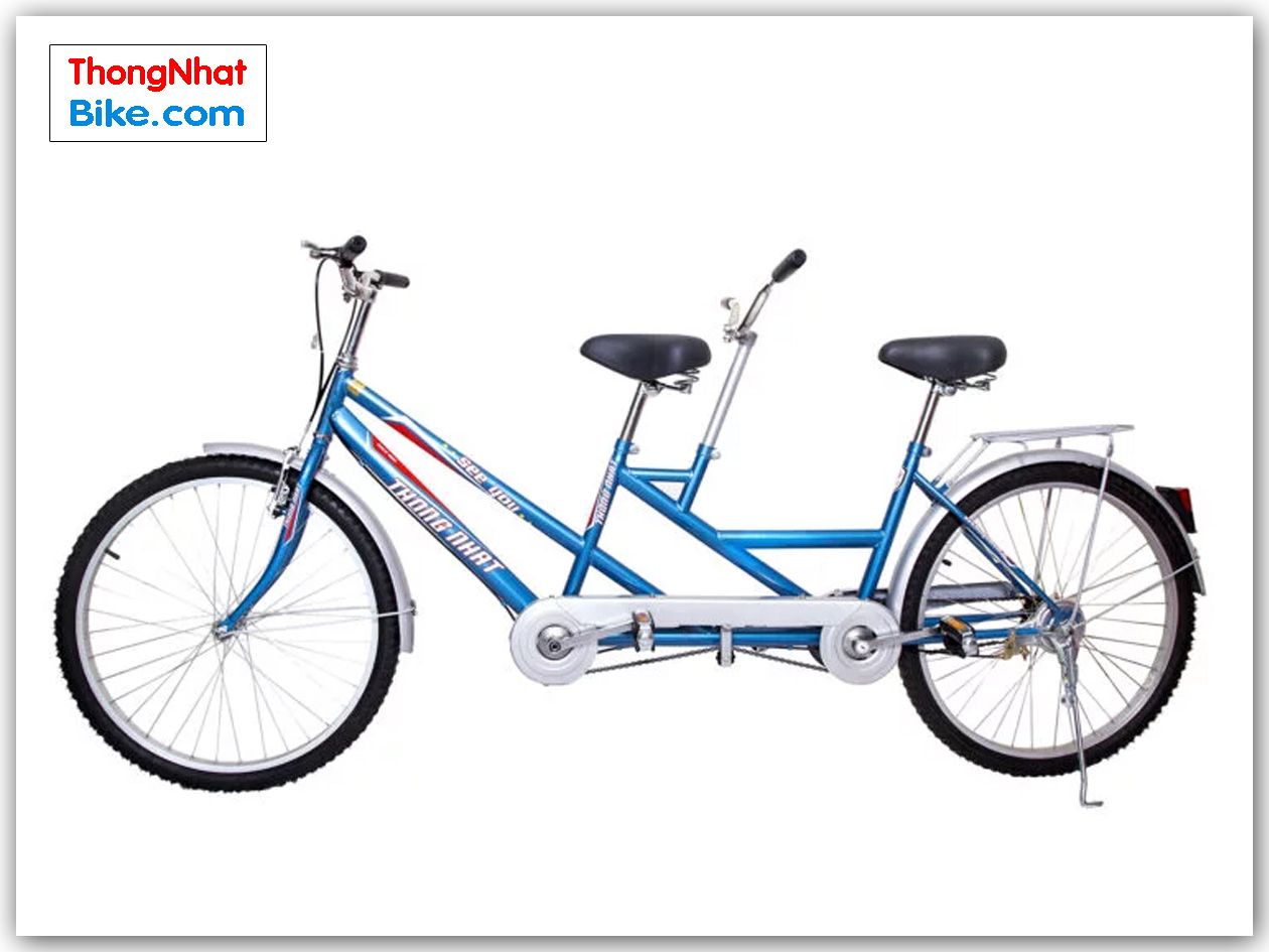 Xe đạp đôi Thống Nhất 26″ màu xanh