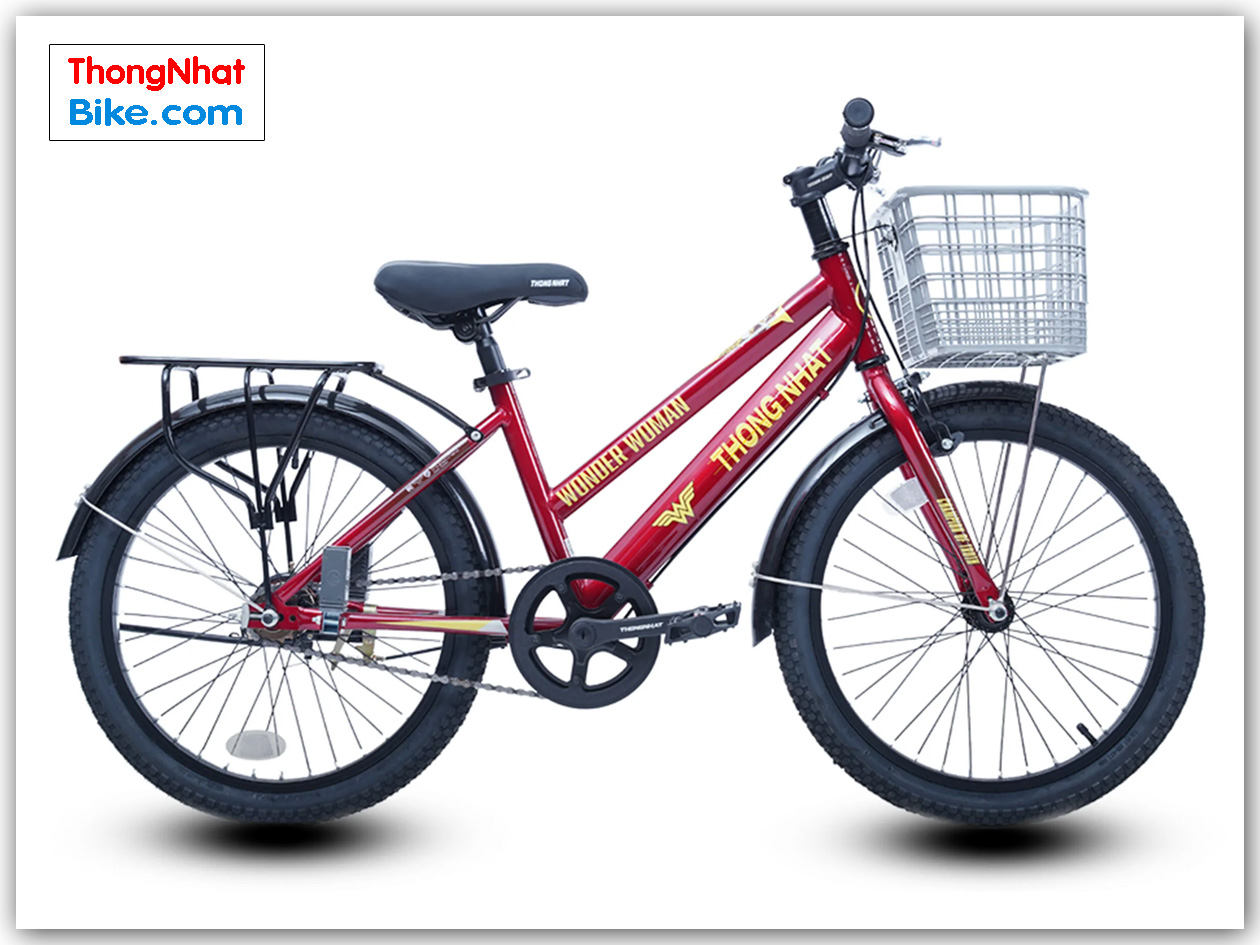 Xe đạp trẻ em Thống Nhất GN 2.0 20″ màu đỏ