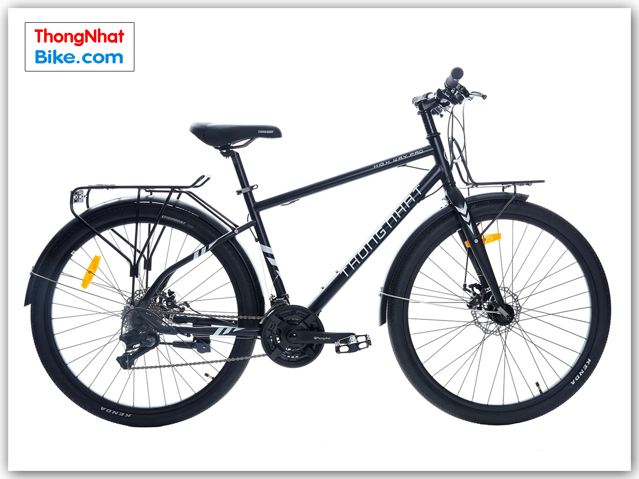 Xe đạp thể thao Thống Nhất Highway Pro màu đen