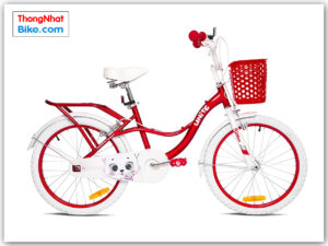 Xe đạp trẻ em Thống Nhất Kitten 20″ màu đỏ