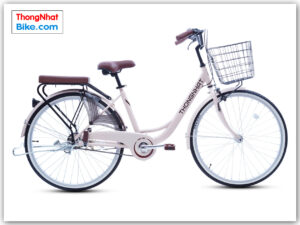 Xe đạp phổ thông Thống Nhất LD 26 màu kem