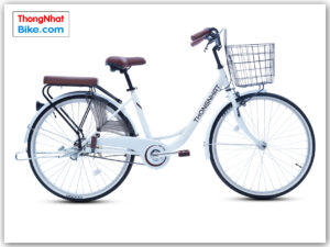 Xe đạp phổ thông Thống Nhất LD 26 màu trắng