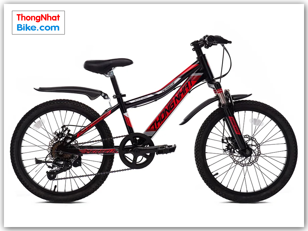 Xe đạp địa hình trẻ em Thống Nhất MTB 20″ - 04 màu đỏ