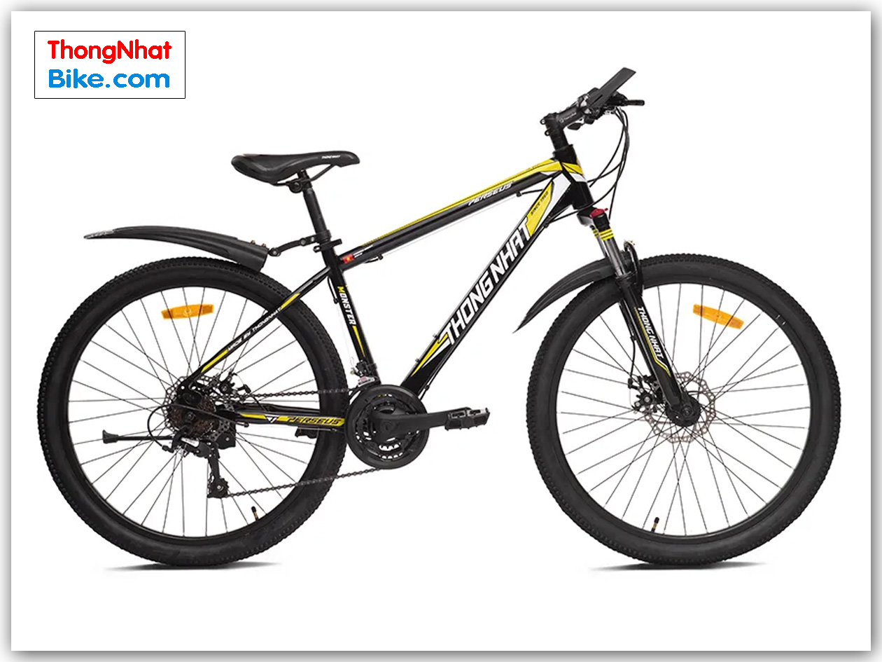 Xe đạp địa hình Thống Nhất MTB 26″ - 07 màu vàng