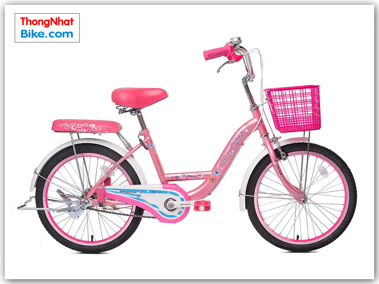 xe-dap-thong-nhat-neo-20-02-mau-hong-1 Xe đạp trẻ em Thống Nhất Neo 20″ - 02 màu hồng