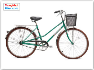 Xe đạp phổ thông Thống Nhất Nữ 26'' màu xanh lá