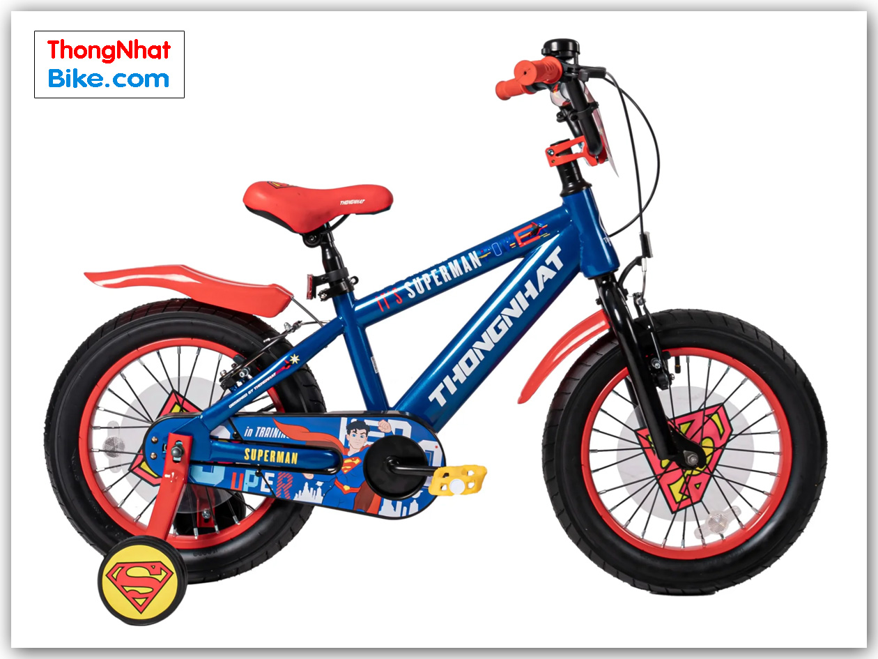 Xe đạp trẻ em Thống Nhất Superman 12" 16"